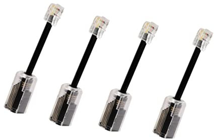 Vthahaby Telephone Cord Detangler, 360 Degree Rotating 4-Pack