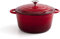 Bidasoa FIERRO - Cocotte Hierro Fundido Rojo 24Cm - 3,7L (7664008)
