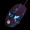 ycezw Souris de Jeu PC, Souris d'ordinateur Filaire - Souris USB filaires ergonomiques, programmables | Souris d'ordinateur USB 4 DPI réglables, enfichables pour Les Bureaux à Domicile