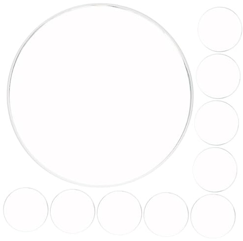 Homoyoyo 10pezzi Vetro Compatto Per Orologi Sostituibile Trasparenti Per Orologi Resistenti All Usura Parti Ricambio Per Materiali Riparazione Ricambio Per
