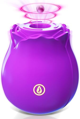Roses for Women-Unique Gifts for Hers -Funny Gifts for Girlfriend- Upgraded Rose Flower (Purple)