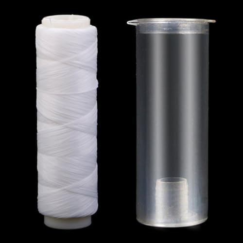 Yerleomit Lenza da Pesca Nylon, 0.15mm 200 Metri Filo Elastico ad Alta Resistenza, Accessori per Mare