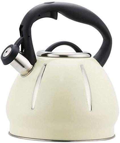 Tetera Tetera de Gas de 3L, silbato de acero inoxidable, estufa de Gas, olla con silbido, olla de inducción, jarras, hervidor de ebullición rápida