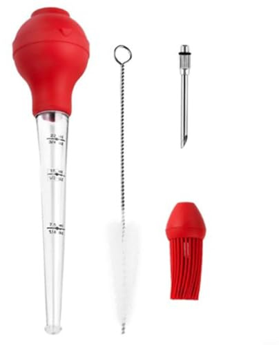 Bulbo in plastica per arrostire tacchino piccolo tacchino Baster Rubber Baster Tube Baster (10 set)