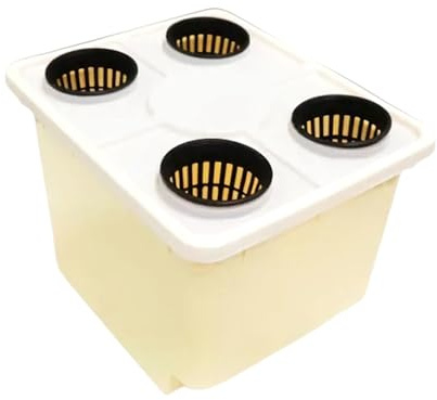 Maceta hidropónica, contenedor de Invernadero de Cultivo sin Suelo, de Cultivo hidropónicos, cultivador de Productos de Cocina, Recipiente de Crecimiento Inteligente para Interiores y Exteriores