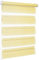ROLLMAXXX Duo-rollo Doppelrollo Klemmfix ohne Bohren (80 x 220 cm, Gelb)
