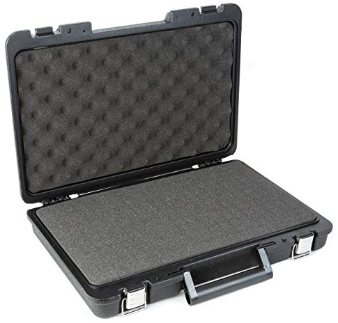 True Position Tools - Universal Hard Carrying Case with Premium Kaizen Pick and Pluck Foam - Protects Electronics, Tools, Cameras and Testing Equipment, 17 x 12 x 3 In.