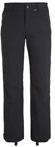 ICEPEAK Mäns Softshell byxor Icepeak Frankfurt svart 52