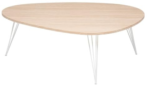 Atmosphera - Table Basse Neile en métal 112x80cm