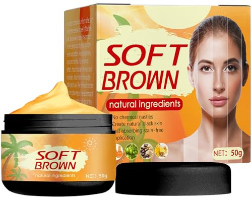 Brown Bräunungsbeschleuniger, Bräunungscreme, Solarium Bräunungsbeschleuniger, Premium Bräunungsbeschleuniger-Creme, Natürliche Bräune in der Bräunungskabine