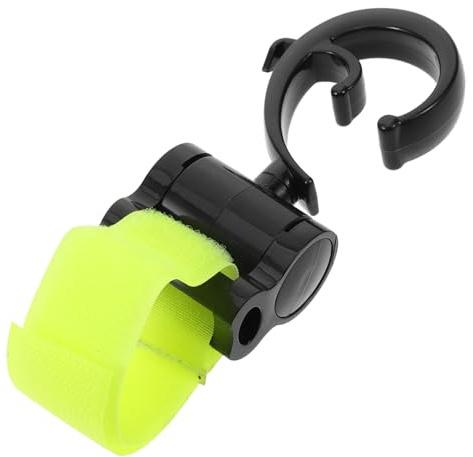 MAGICLULU Kinderwagenhaken Aufhängehaken für Kinderwagen Karabinerhaken aus Kunststoff Clips für Wickeltaschen Haken für Kinderwagen und Fahrräder Klettverschlusshaken für Kinderwagenzubehör