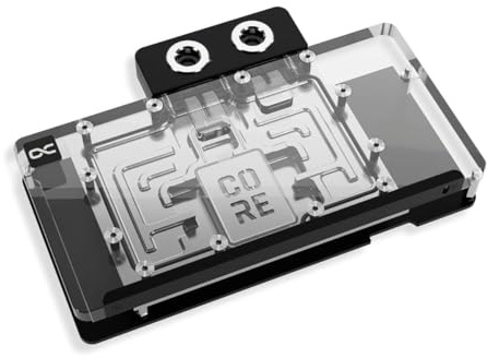 Alphacool Core RX 9070 XT Hellhound + Pure GPU Water Block with Backplate