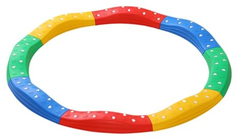 JunZheHub Poutres D'équilibre pour Enfants, Jouet D'apprentissage Intérieur et Extérieur, Parcours D'obstacles Multiple avec Pierres de Gué pour Enf