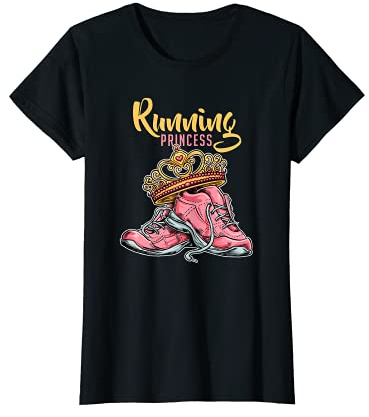 Running Princess - Coureur féminin de course et de jogging T-Shirt