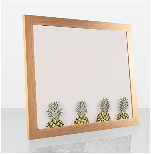 Colorello Deluxe Bilderrahmen Posterrahmen 50x150 cm Panorama und Quadrat Formate Buche Dekor Antireflex Kunstglas