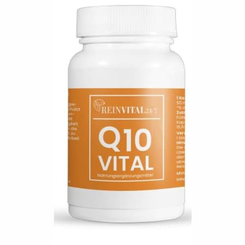 Q10 Vital - Hochdosiert - 100% Vegan, Coenzym Q10 Blitz-Versand