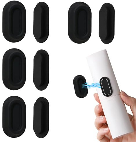 TESSTSY 4 Stück Verbesserter Magnetischer Fernbedienung Halterung, Magnetischer Fernbedienungshalter, Silikon Fernbedienung Halterung Wand, Magnetische Wandhalterung Fernbedienung, für Zuhause, Büro