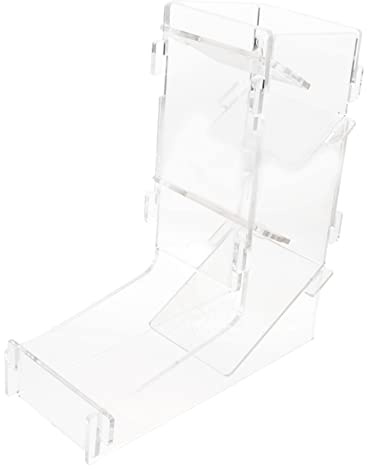 BESPORTBLE Torre Trasparente Per Dadi in Acrilico Resistente e Leggero Portatile e Compatta Dispenser e Supporto Per Giochi Da Tavolo e Ruolo Per Adulti Facile Da Pulire e Usare