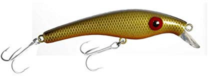 Zalt Wobbler Zam Twitchbait 11cm 62 Gold Grün 14g schwimmend