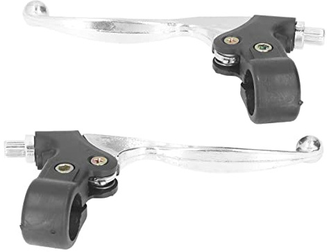 Aramox 1 Par Vänster Höger Bromshandtag Spak 22mm Aluminiumlegering Styre Broms Spak Universal för Mini Pocket Dirt Bike ATV