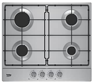 Beko HIAG64223S - Piano cottura 4 fuochi, a gas, h×560×490, inox