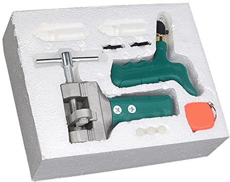 Tyenaza Glasschneider-Werkzeugsatz, Handgehaltenes Glasmesser, Hohe Härte, Arbeitssparend, Manuelle Fliesen- Und Keramikschneider-Brechzange Für Bürogebäude