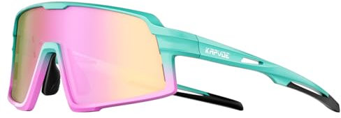 KAPVOE Kinder Polarisierte Sonnenbrille Jugend Baseball Sonnenbrille für Jungen Mädchen UV400 Sport Softball Laufen Radfahren Brille K251