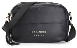 CAFèNOIR - Camera Bag In Nylon Imbottito, Da Donna, Colore Nero, Taglia Unica