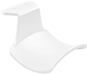 CYMMIYT Hörlurskrok väggmonterad hörlurar stativhållare platsbesparande hörlurar hängare hållare under skrivbord krok headset klämmor hängare (vit Z-stil)
