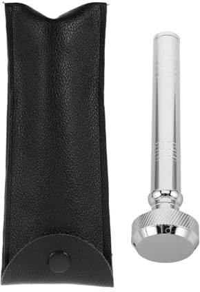 Sosoport Holy Water Sprinkler Bottle Copper for Church Baptism Ceremony | Refillable Silver Christian Water Dispenser with Carrying Case, Portable Home Worship Use, Even Spray