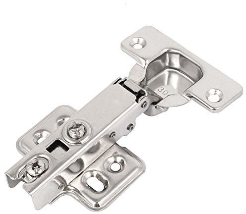 Aexit Bisagra de gabinete de superposición completa oculta de marco de copa de 35 mm (model: D7916IIVI-1491EI) con cierre automático