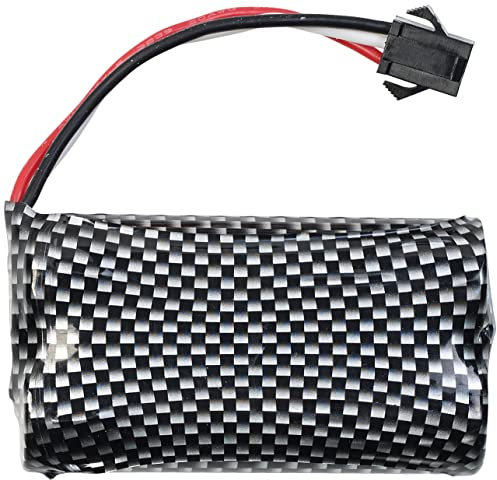 Simulus Zubehör zu Allrad RC-Auto: Zusatz- und Ersatzakku für ferngesteuertes Auto Mad Racing, 1300 mAh (RC Autos Kinder, Ferngesteuertes Monstertruck, Funkgerät)