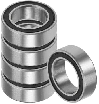 Kozelo 5 st Mr85-2Rs kullager 5 x 8 x 2,5 mm kullager | Djup hals, kromstål, dubbel tätning, för applikationer inom maskiner och industriell utrustning