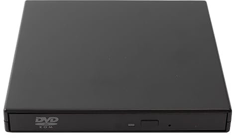 Denash DVD-Brenner, USB 2.0, Multifunktionales Plug-and-Play-externes CD-RW-Laufwerk für Büro