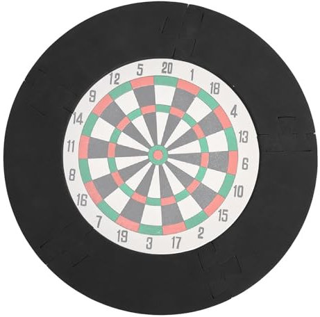 Anello surround per bersaglio per freccette, bordo per freccette leggero, protezione da parete per bersaglio da 45 cm, protezione da parete per bersaglio da 45 cm, protezione da parete in EVA per