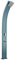 Steinbach Solardusche Slim Line Deluxe – 049047 – Blau-Silberne Gartendusche mit 24 l Aluminiumtank und selbstentkalkendem Duschkopf – 2,25 m hoch
