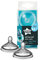 Tommee Tippee Advanced Anti-Colic Baby Bottle Teats, Breast-Like, Soft Silicone, Medium Flow, 3m+, Pack of 2