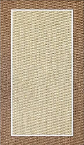 ALFOMBRA VINILO PIE DE CAMA ALLURE - BEIGE, 070x140 cm.