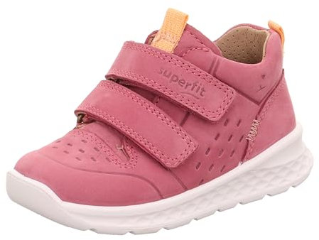 Superfit flickor Breeze lära-gå-sko, Rosa orange 5520, 20 EU bred