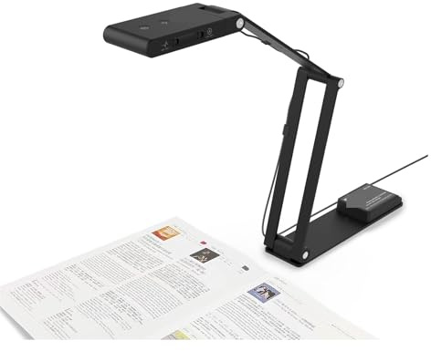 USB-dokumentkamera med AI-brusreducerande mikrofon — 13MP 4K Ultra HD A3-storlek, inspelning i dubbellä, LED-ljus för Commercial Studio