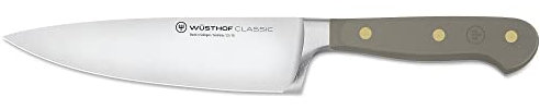 WÜSTHOF Classic Kochmesser 16 cm, Velvet Oyster (Grau)
