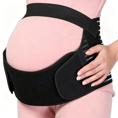 TSLBW Cinturón Embarazadas Cinturón de Maternidad, Soporte Lumbar para la Cintura Fajas de Maternidad y Apoyo para la Preparación al Parto Aliviar el Dolor de Espalda Pelvis Cadera (M L XL XXL)