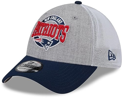 New Era 39Thirty Stretch Mesh Cap - New England Patriots - M/L
