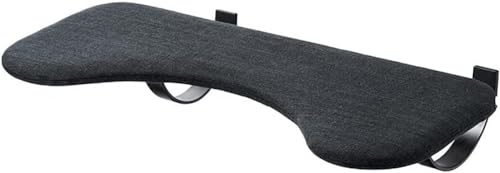 RRHCW Vikbar ergonomisk skrivbordsbricka - skrivbordsförlängning, handledsstöd och armbågsstöd, arm- och armstöd