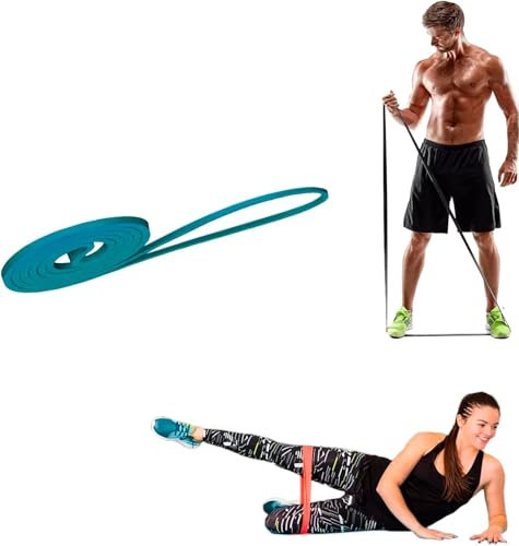 CUCUBA Bande d'entraînement Banda Fascia Élastique de Résistance pour Fitness, Crossfit, Entraînement pour Hommes et Femmes Unisexe 5 Kg / 11 lbs