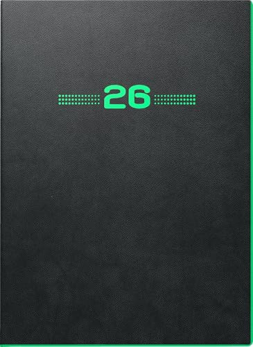 BRUNNEN bokkalender mod. 796 2026 NEON | A5, plast