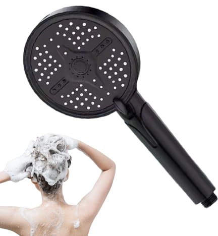 Soffione Doccia Portatile 5 Modalità: Pioggia, Acqua, Spruzzo, Doccia,