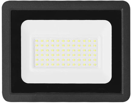 Flutljus, Utomhusspotlight Tunn utomhusteknik Vattentät säkerhetsbelysning for innergårdsbyggnader Broar Skyltar(White Light,200W)