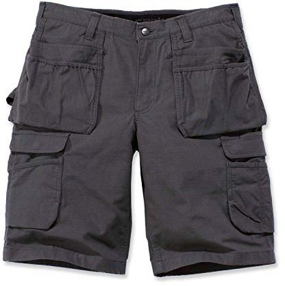 Carhartt Fort Solid Chemise à manches courtes Couleur chambray foncé Taille XL
