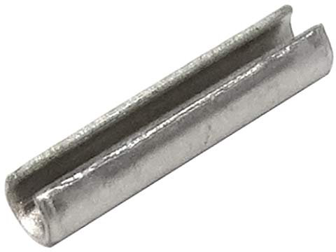 AERZETIX: Juego de 20 pasadores elásticos clavijas con ranuras Mecanindus Ø2mm, Longitud 10mm, acero inoxidable, DIN1481 C43481